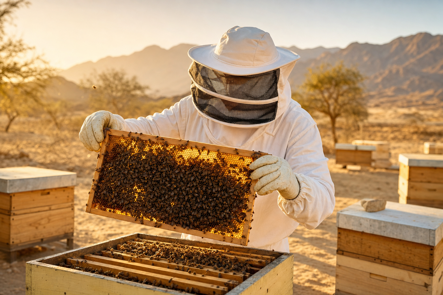 UAE beekeeper